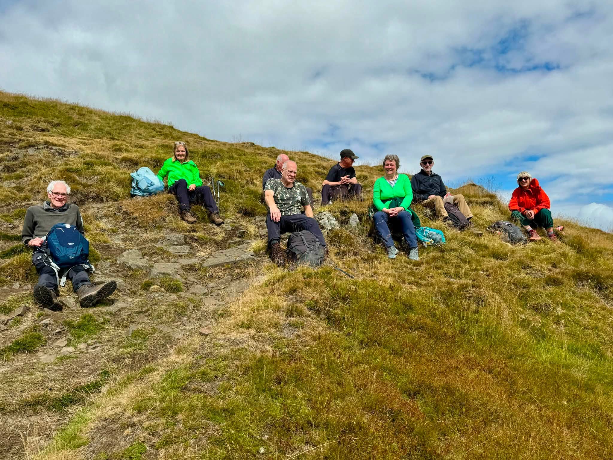 Coffee break East Lomond