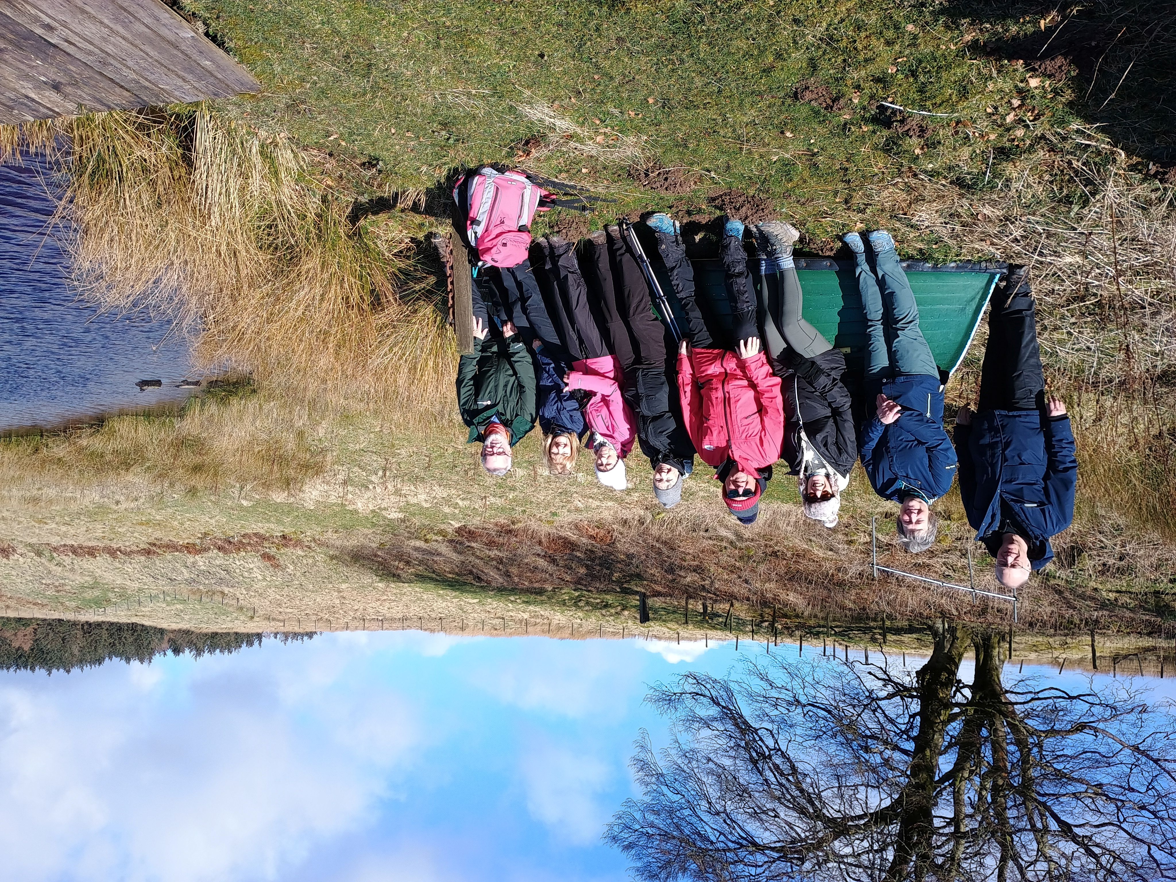 North Esk Reservoir group photo